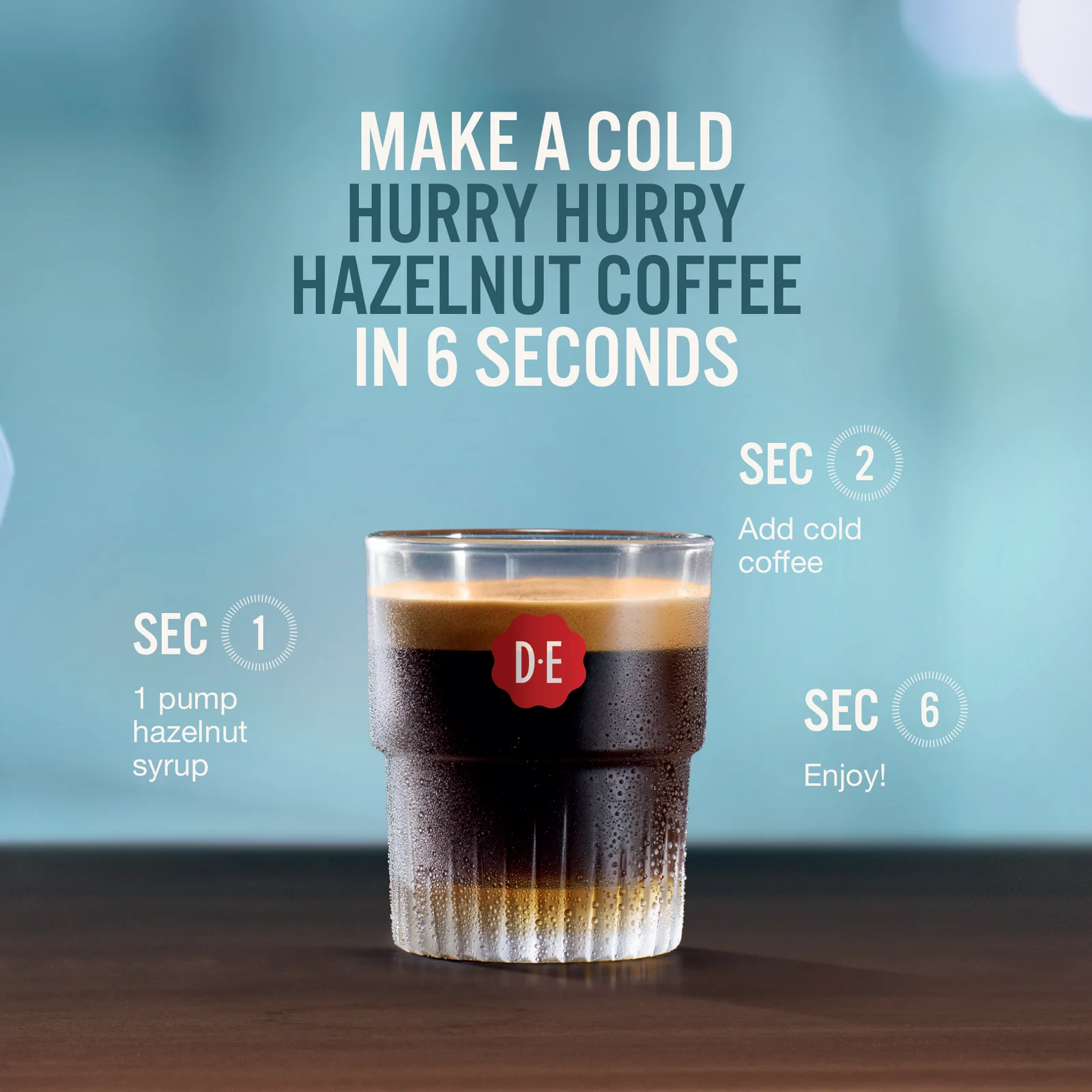 HURRY HURRY HAZELNUT COFFEE 원본 레시피