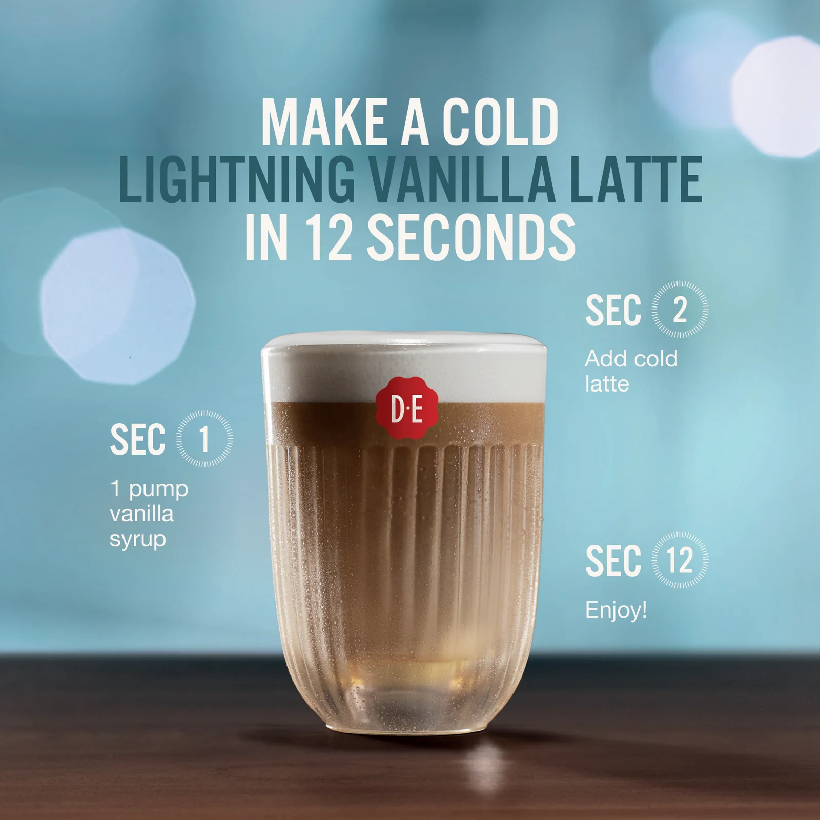LIGHTNING VANILLA LATTE 원본 레시피