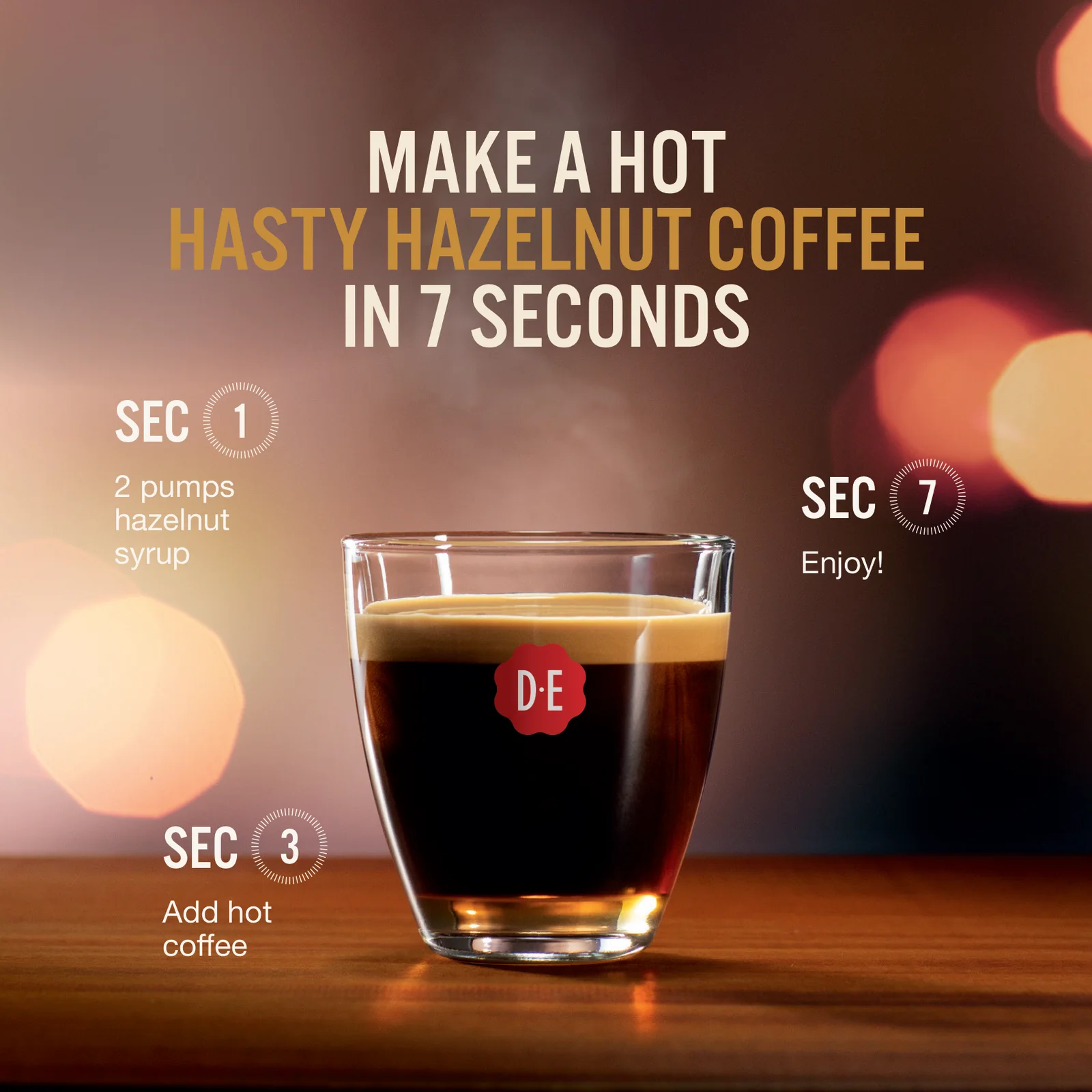 HASTY HAZELNUT COFFEE 원본 레시피